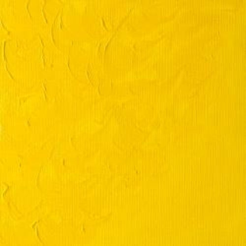 Vibrant Chrome Yellow Hue 37ml oil paint tube by Winsor & Newton, ideal for artists seeking quality and affordability.