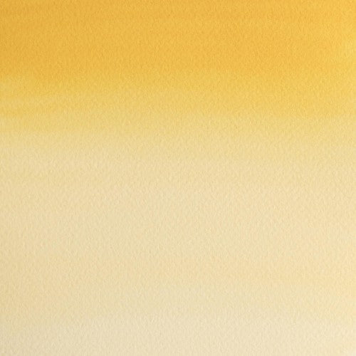 Vibrant 5ml tube of Winsor & Newton Naples Yellow watercolor, ideal for creating luminous art with superior blending and permanence.