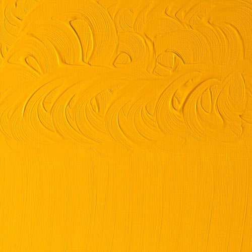 Vibrant Cadmium Yellow Hue (109) oil paint tube, fast-drying, perfect for traditional techniques and outdoor painting.