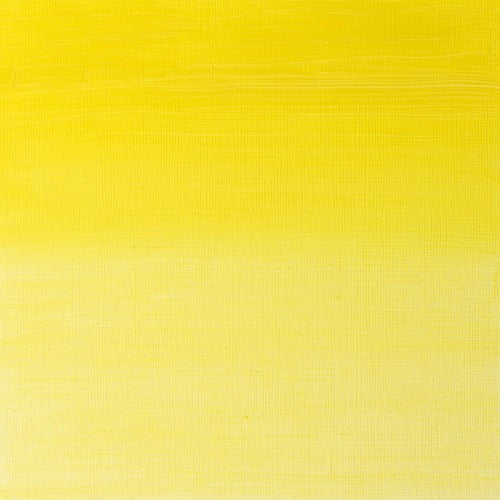 Bright yellow 37ml tube of Winsor & Newton Griffin Alkyd Oil Colour, perfect for fast-drying outdoor and studio painting.