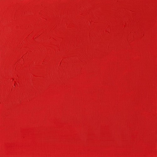 Winsor & Newton 37ml Cadmium Red Medium water mixable oil paint tube, ideal for versatile and safer painting techniques.
