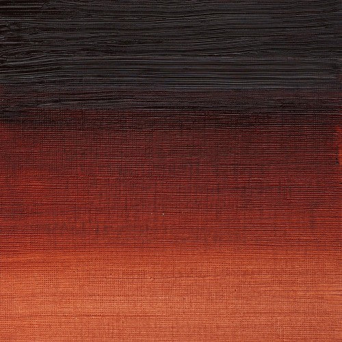 Winsor & Newton 37ml Transparent Maroon oil paint, ideal for glazing, with vibrant color and buttery consistency for smooth application.
