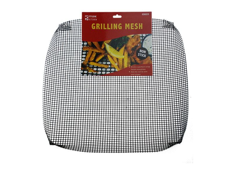 MC Non-Stick PTFE Coated Grilling Mesh, 36 units, perfect for effortless grilling and easy clean-up without foil or baskets.