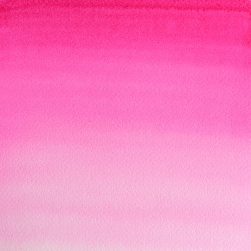 Winsor & Newton 5ml Water Colour tube in Opera Rose, showcasing vibrant pink for stunning watercolor artworks.
