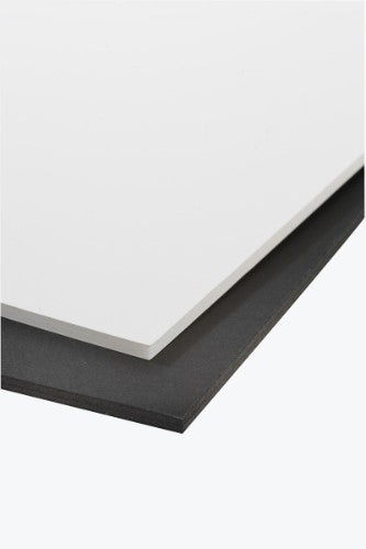 Jasart Black Core Foamboard 5mm A3, ideal for mounting art and crafts, featuring a sturdy lightweight black design.