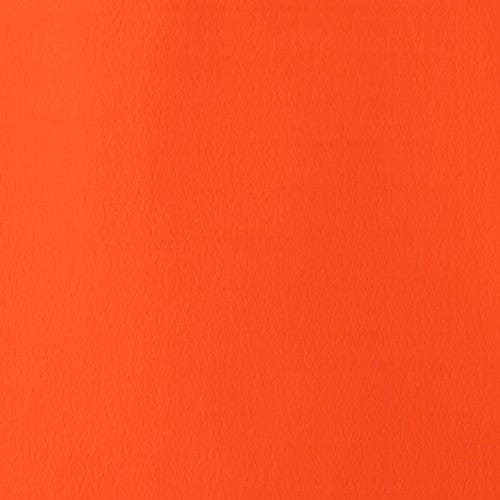 Vibrant 14ml tube of Winsor & Newton Cadmium Scarlet Designers' Gouache, perfect for rich, opaque artistic creations.