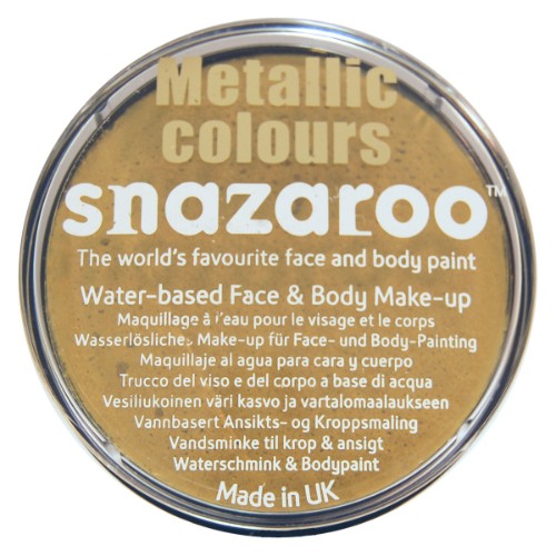 Snazaroo 18ml Metallic Colours - Electric Silver