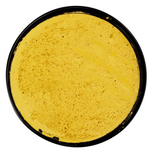 Snazaroo 18ml Electric Gold face paint, perfect for vibrant designs at parties and festivals, non-toxic and easy to remove.