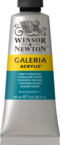 Winsor & Newton Galeria Acrylic paint tube in Pale Violet, 60ml, featuring vibrant pigment and smooth satin finish.