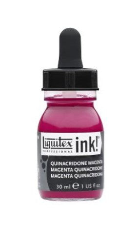 Liquitex Acrylic Inks - Quinacridone Magenta 114 30ml