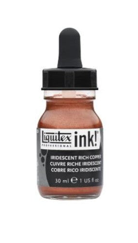 Liquitex Acrylic Inks - Iridescent Rich Copper 230 30ml