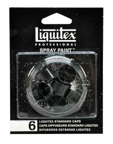 Liquitex Standard Nozzle for spray paint, ensuring smooth application, color control, and low odor for artists.