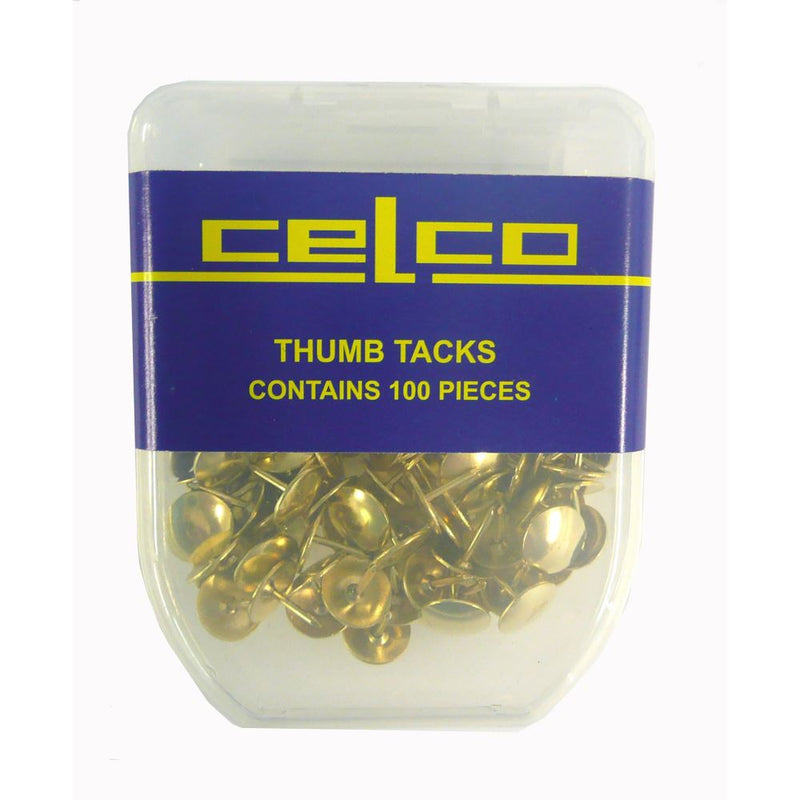 Celco Thumb Tacks Pkt/100