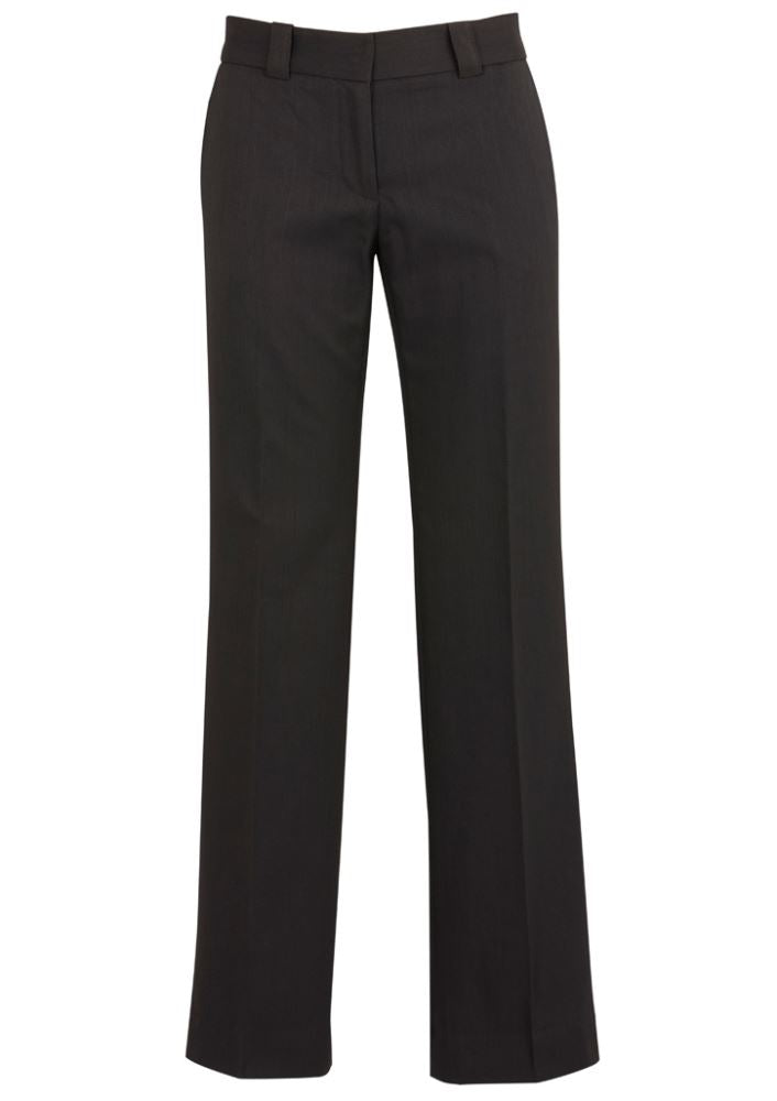 Ladies hipster fit pant in charcoal, size 18, offering style and comfort for versatile workwear and casual outings.