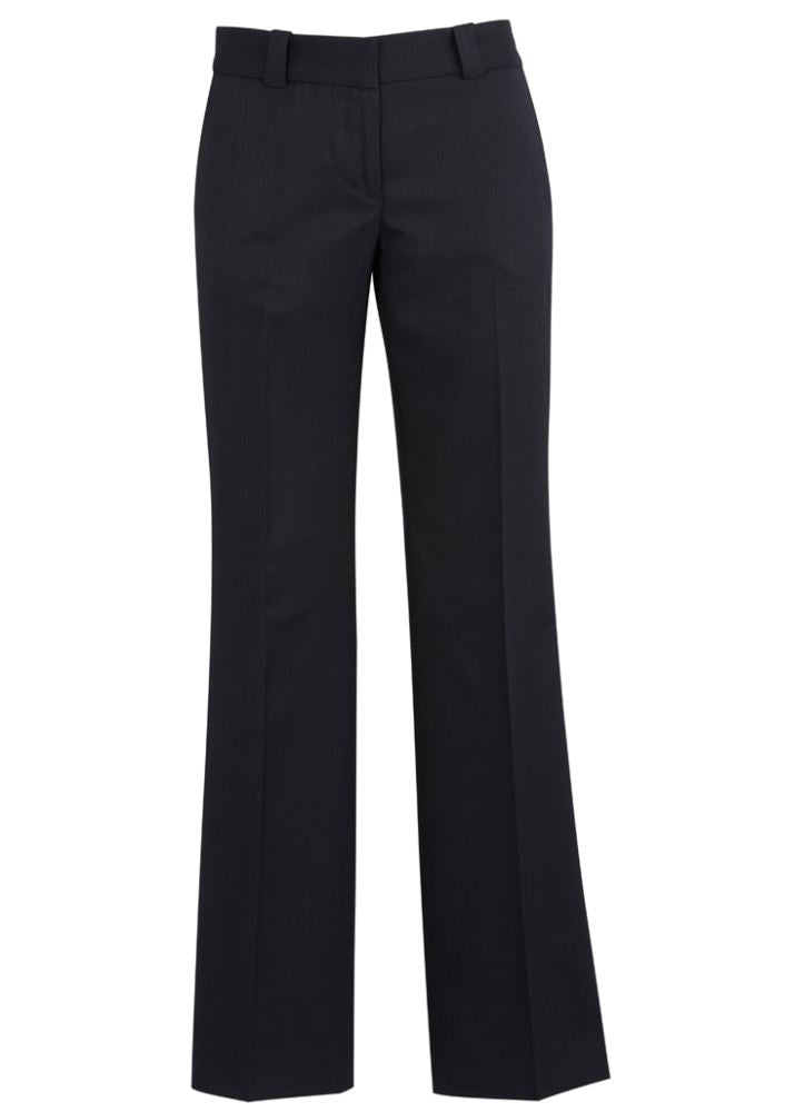 Ladies Navy Hipster Fit Pant by Biz Collection, crafted for comfort and style, perfect for work or casual outings.