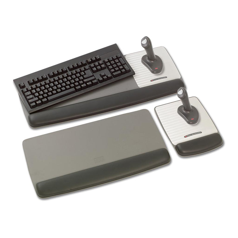 3M Keyboard Gel Wrist Rest Platform WR420LE Black
