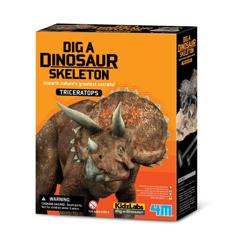 Dig A Triceratops Skeleton - 4M