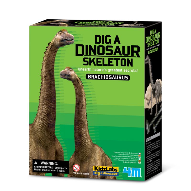 Dig A Brachiosaurus Skeleton - 4M