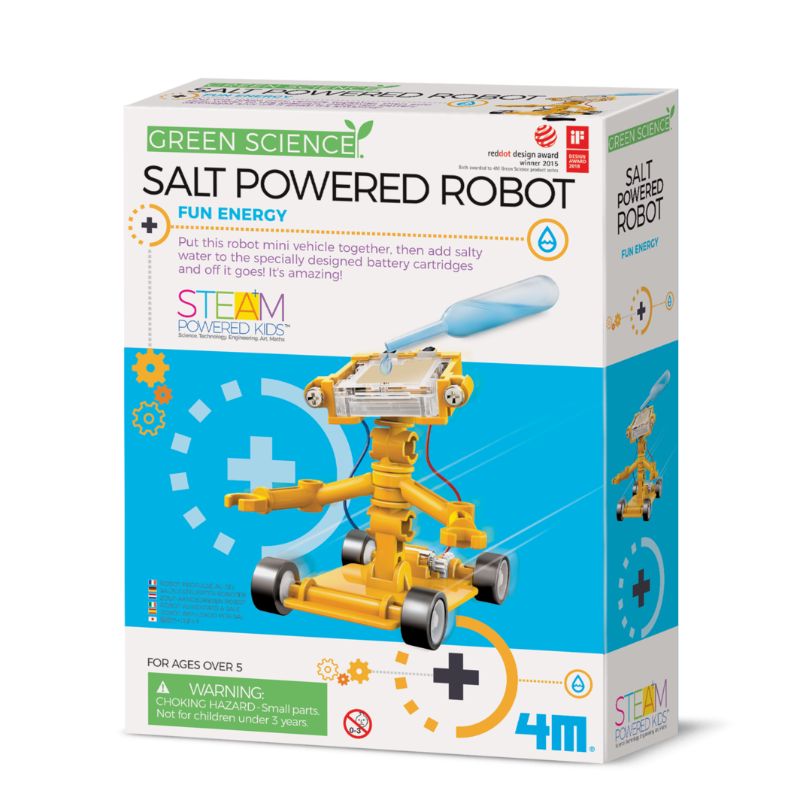 Salt-Powered Robot - 4M