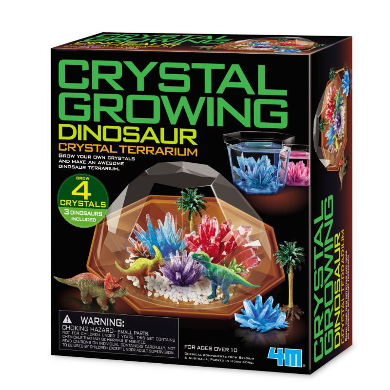 Crystal Growing Dinosaur Terrarium - 4M