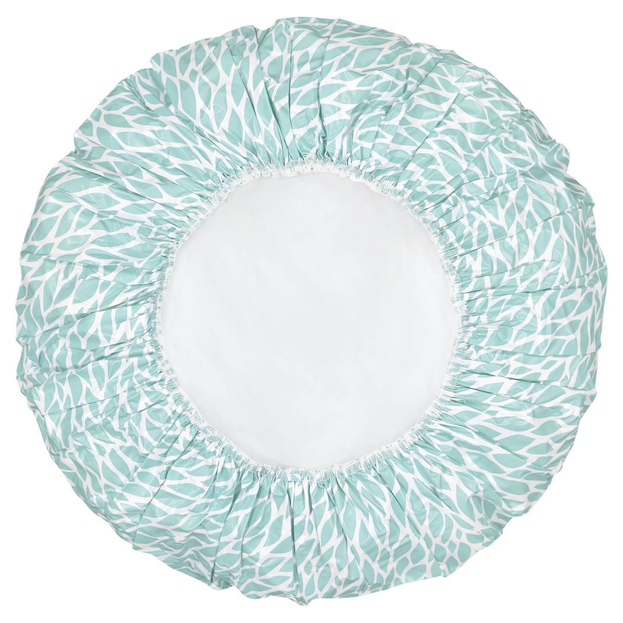 Chic Lady Jayne Shower Cap protects hair from moisture and activates treatments, featuring a secure fit for all hair types.