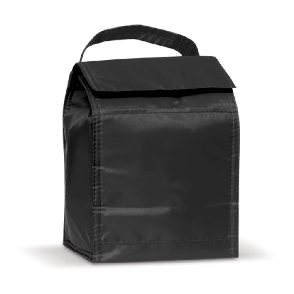 Pack of 3 sleek black Solo Lunch Cooler Bags with insulation for fresh food and drinks, perfect for work or outdoor use.
