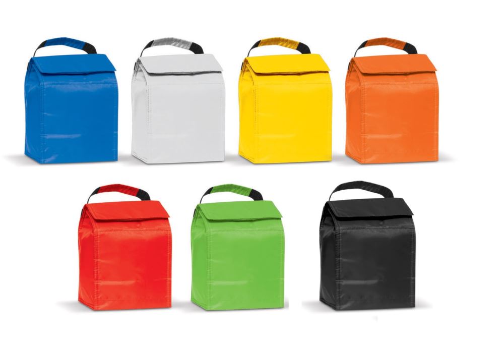 Set of 3 vibrant Solo Lunch Cooler Bags, durable polyester with foil insulation, external pocket, ideal for meals on-the-go.