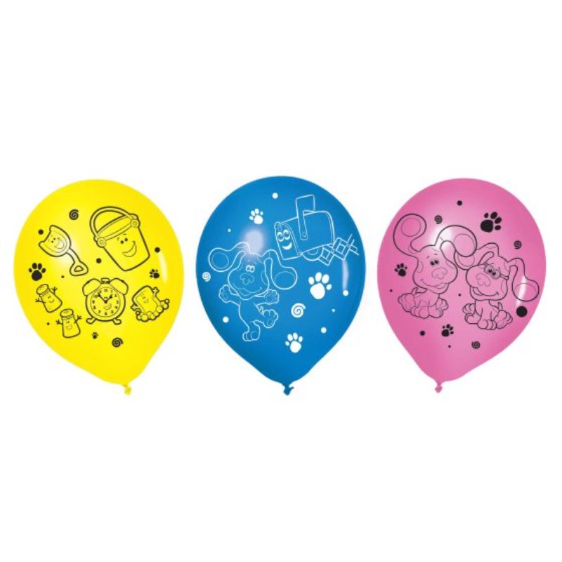 Blue's Clues 30cm Latex Balloons (Set of 6)