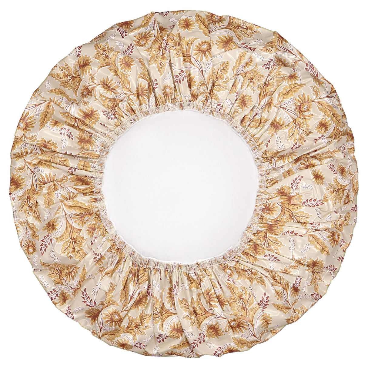 Stylish Lady Jayne Shower Cap in waterproof material, perfect for protecting hair and enhancing conditioning treatments.