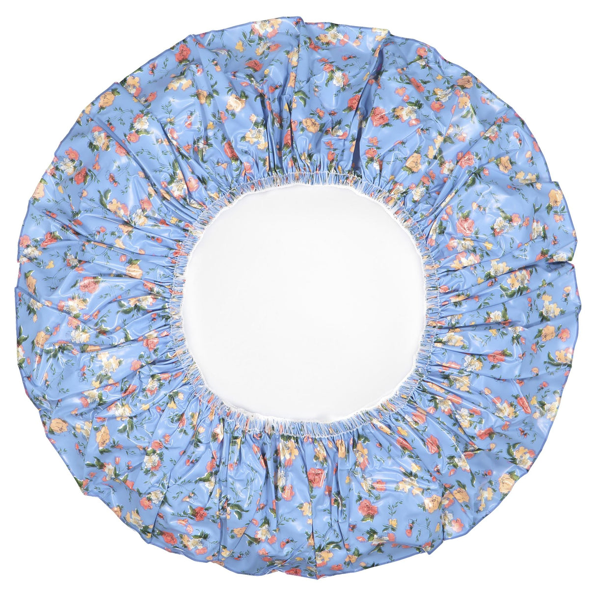 Stylish Lady Jayne Shower Cap that protects hair from moisture and enhances conditioning treatments with a secure fit.