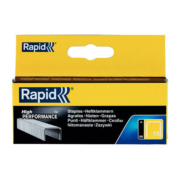 Rapid Staples 13/8mm Bx2500