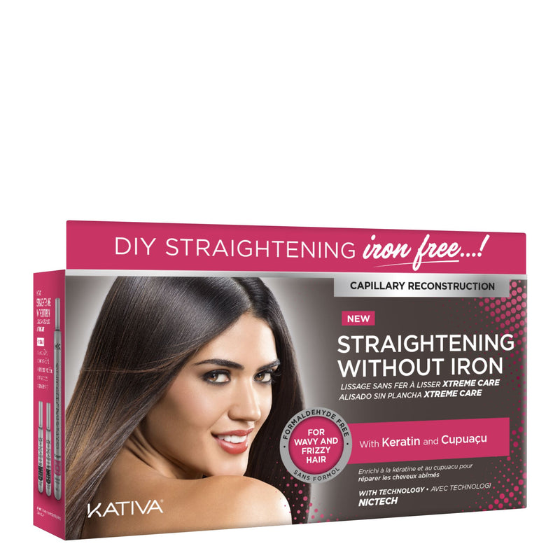 Kativa Hair Straightening Kit Extreme Care