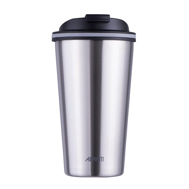 Avanti Go Cup Brushed Stainless Steel 410ml