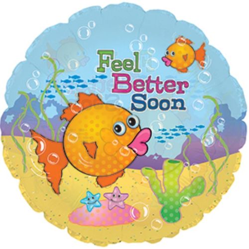 Clear 24in Feel Better Fish film enhancing aquarium aesthetics and underwater visibility for a vibrant aquatic display.