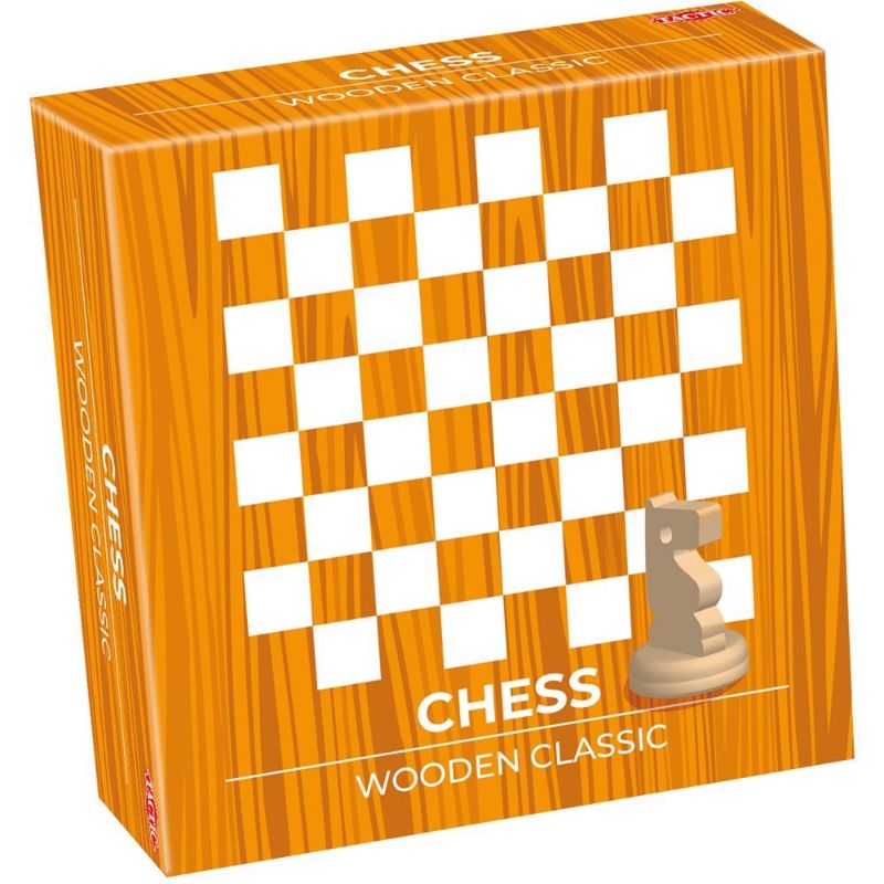 Wooden Classic Chess (Travel Size)