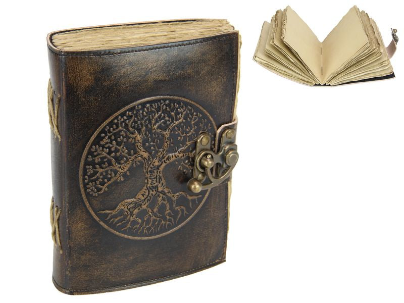 Leather Journal - Tree of Life (7 x 5)