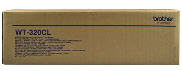 Brother WT223CL Waste Toner Pack for high-volume printing, ensuring vibrant results and easy installation, yields ~50,000 pages.