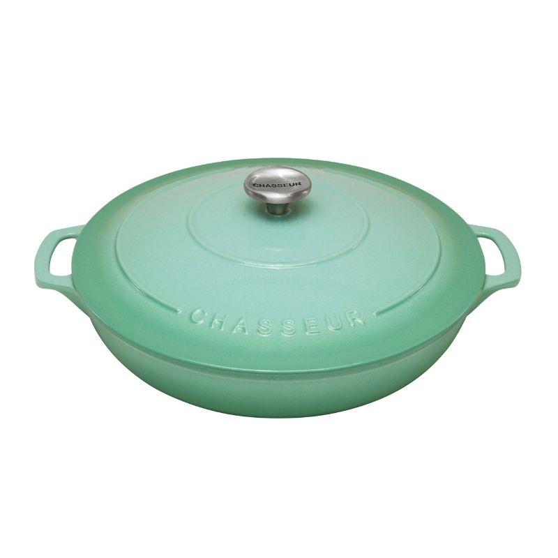 Chasseur Low Round Casserole 30cm/2.5L Federation Red