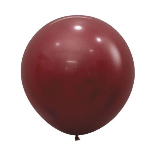Sempertex 60cm Fashion Merlot Latex Balloons  - Pack of 10