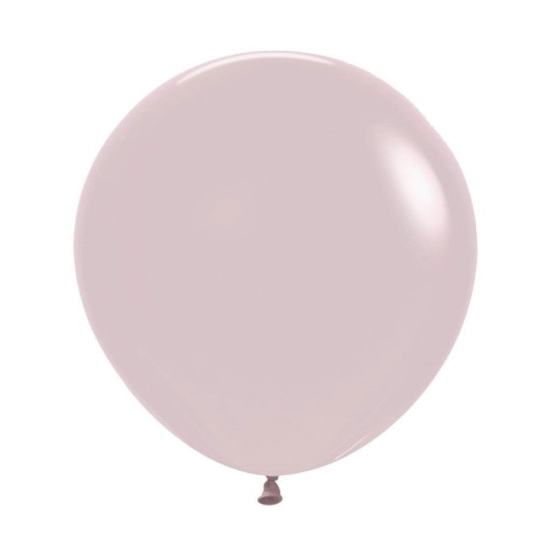 Sempertex 60cm Pastel Dusk Rose Latex Balloons  - 3PK
