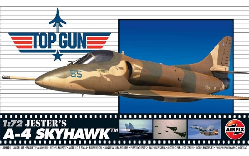 Airfix - 1/72 Top Gun Jester's A-4 Skyhawk - A00501