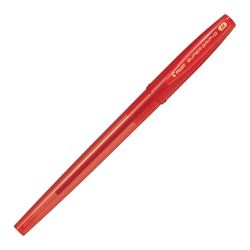 Pilot Super Grip G Stick Medium Red - (Set of 12)