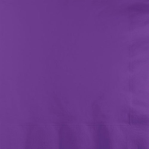 Amethyst Purple Luncheon Napkins 33cm x 33cm 2 Ply - Pack of 50