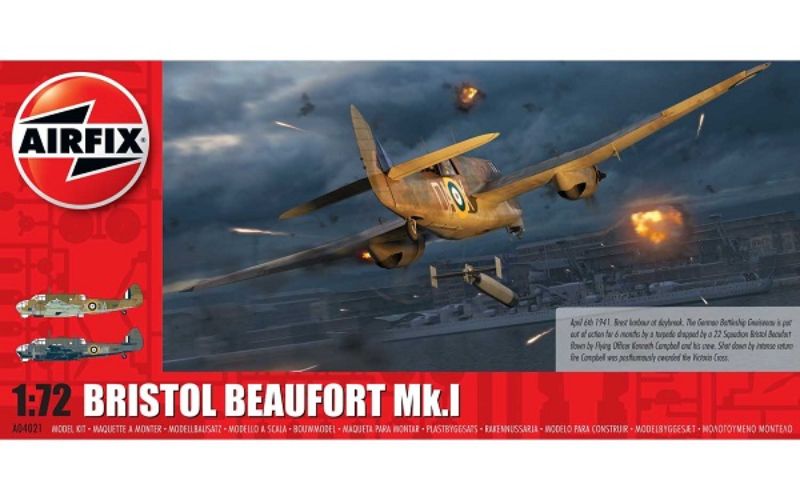 Airfix - 1/72 Bristol Beaufort Mk.1 - A04021