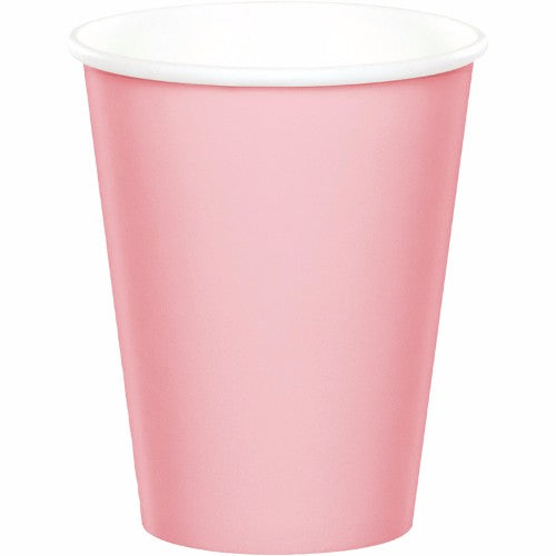 Classic Pink Cups Paper 266ml - Pack of 24