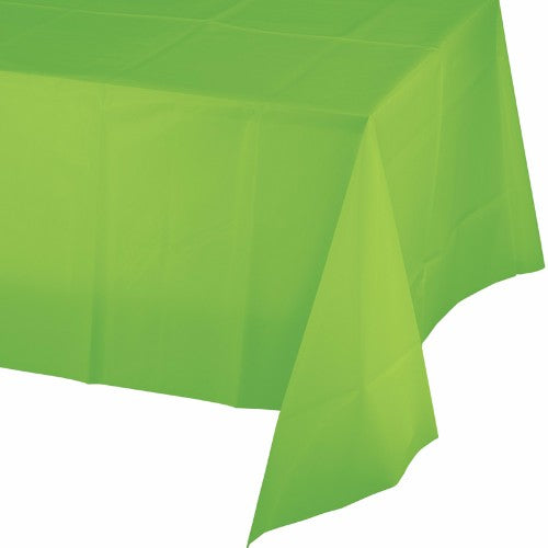 Fresh Lime Tablecover Plastic