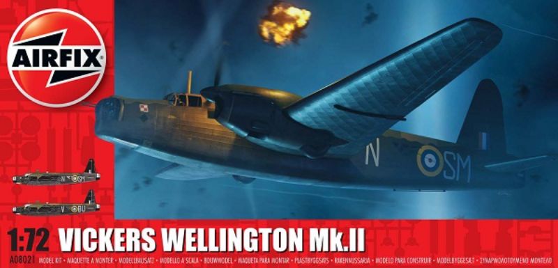 Airfix - 1/72 Vickers Wellington Mk.II - A08021