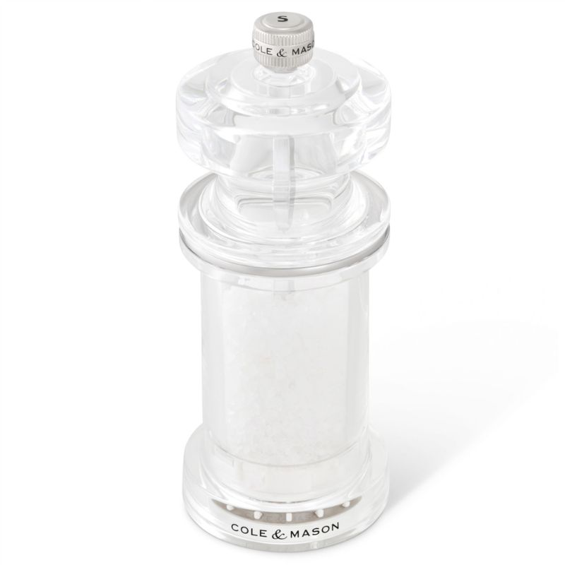 Acrylic Salt Mill - Cole and Mason 605 (14.4cm)