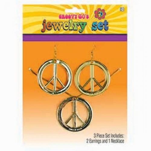 Feeling Groovy Peace Set Jewelry (3 units) - Pack of 3