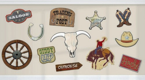 Western Value Pack Cutout (Pack of 12)